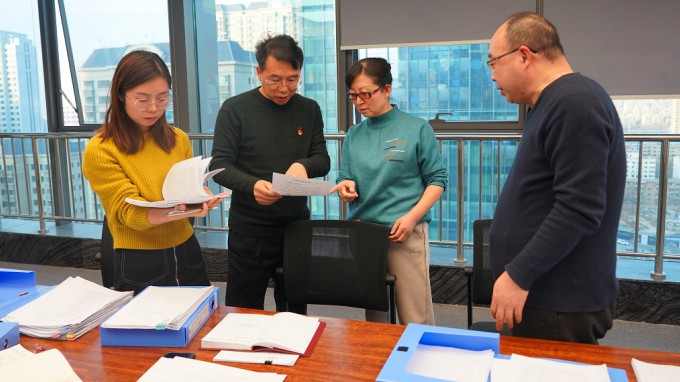 省委第十六巡回指导组检查指导开云网页版页面登录党史学习教育工作