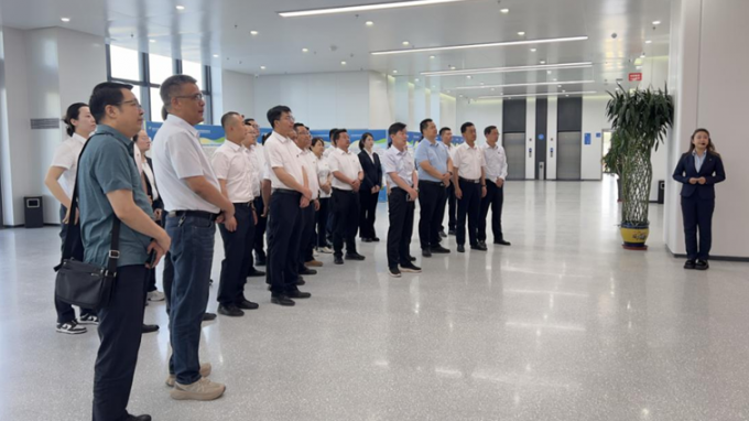 甘肃农垦集团普安康药业有限公司参观开云网页版页面登录廉洁文化作品展