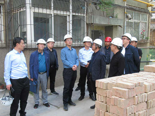 开云网页版页面登录马明一行赴项目现场调研指导